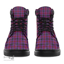 ScotsTee Shop Scottish Montgomery Modern Clan Crest Tartan All Season Boots