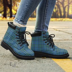 ScotsTee Shop Scottish Matheson Hunting Ancient Clan Tartan All Season Boots