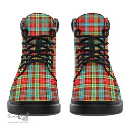 ScotsTee Shop Scottish Ogilvie Clan Tartan All Season Boots