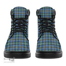 ScotsTee Shop Scottish Weir Ancient Clan Crest Tartan All Season Boots