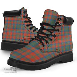 ScotsTee Shop Scottish Matheson Ancient Clan Tartan All Season Boots
