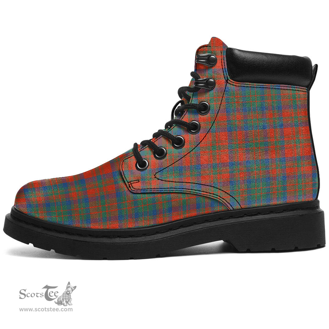 ScotsTee Shop Scottish Matheson Ancient Clan Tartan All Season Boots