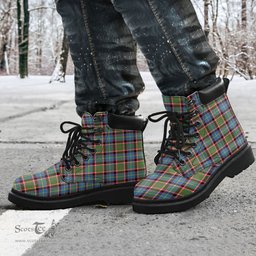 ScotsTee Shop Scottish Stirling Bannockburn District Clan Tartan All Season Boots