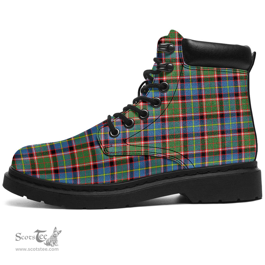 ScotsTee Shop Scottish Stirling Bannockburn District Clan Tartan All Season Boots
