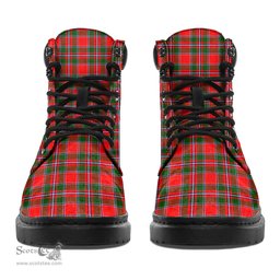 ScotsTee Shop Scottish Spens Modern Clan Crest Tartan All Season Boots