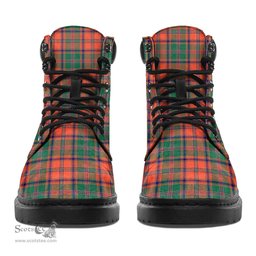ScotsTee Shop Scottish Stewart of Appin Ancient Clan Crest Tartan All Season Boots