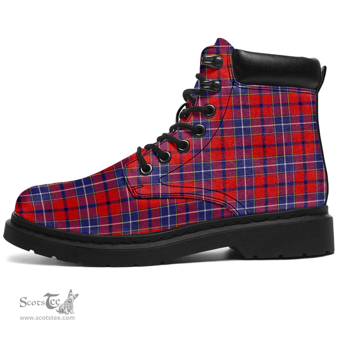 ScotsTee Shop Scottish Wishart Dress Clan Tartan All Season Boots