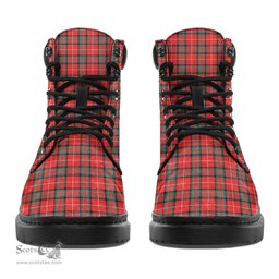 ScotsTee Shop Scottish Stuart of Bute Clan Tartan All Season Boots