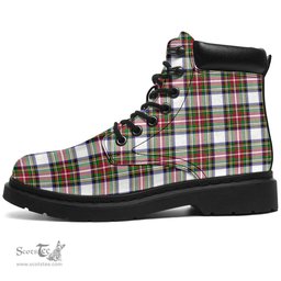 ScotsTee Shop Scottish Stewart Dress Modern Clan Tartan All Season Boots