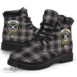 ScotsTee Shop Scottish Moffat Modern Clan Crest Tartan All Season Boots