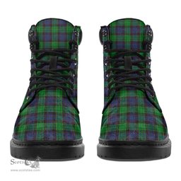 ScotsTee Shop Scottish Stewart Old Modern Clan Tartan All Season Boots