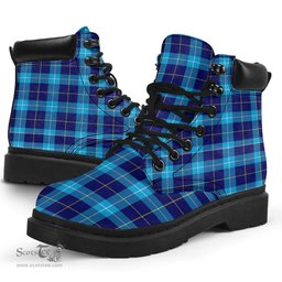 ScotsTee Shop Scottish MacSporran Ancient Clan Tartan All Season Boots
