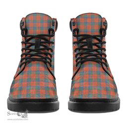 ScotsTee Shop Scottish Robertson Ancient Clan Crest Tartan All Season Boots