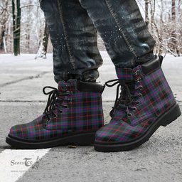 ScotsTee Shop Scottish Nairn Clan Tartan All Season Boots
