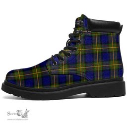 ScotsTee Shop Scottish More Muir Clan Tartan All Season Boots