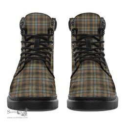 ScotsTee Shop Scottish Stewart Hunting Weathered Clan Crest Tartan All Season Boots