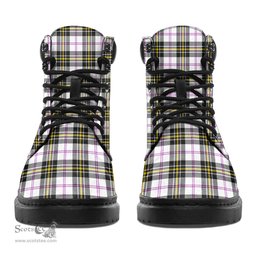 ScotsTee Shop Scottish MacPherson Dress Modern Clan Crest Tartan All Season Boots