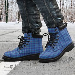 ScotsTee Shop Scottish Mercer Modern Clan Tartan All Season Boots