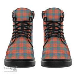 ScotsTee Shop Scottish Robertson Ancient Clan Tartan All Season Boots