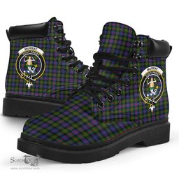 ScotsTee Shop Scottish Murray of Atholl Modern Clan Crest Tartan All Season Boots