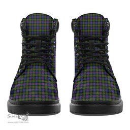 ScotsTee Shop Scottish Murray of Atholl Modern Clan Crest Tartan All Season Boots