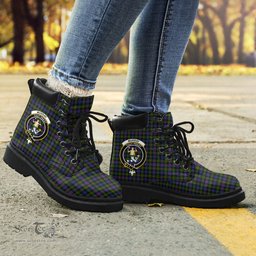 ScotsTee Shop Scottish Murray of Atholl Modern Clan Crest Tartan All Season Boots
