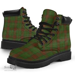 ScotsTee Shop Scottish Maxwell Hunting Clan Tartan All Season Boots