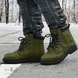 ScotsTee Shop Scottish Maxwell Hunting Clan Tartan All Season Boots
