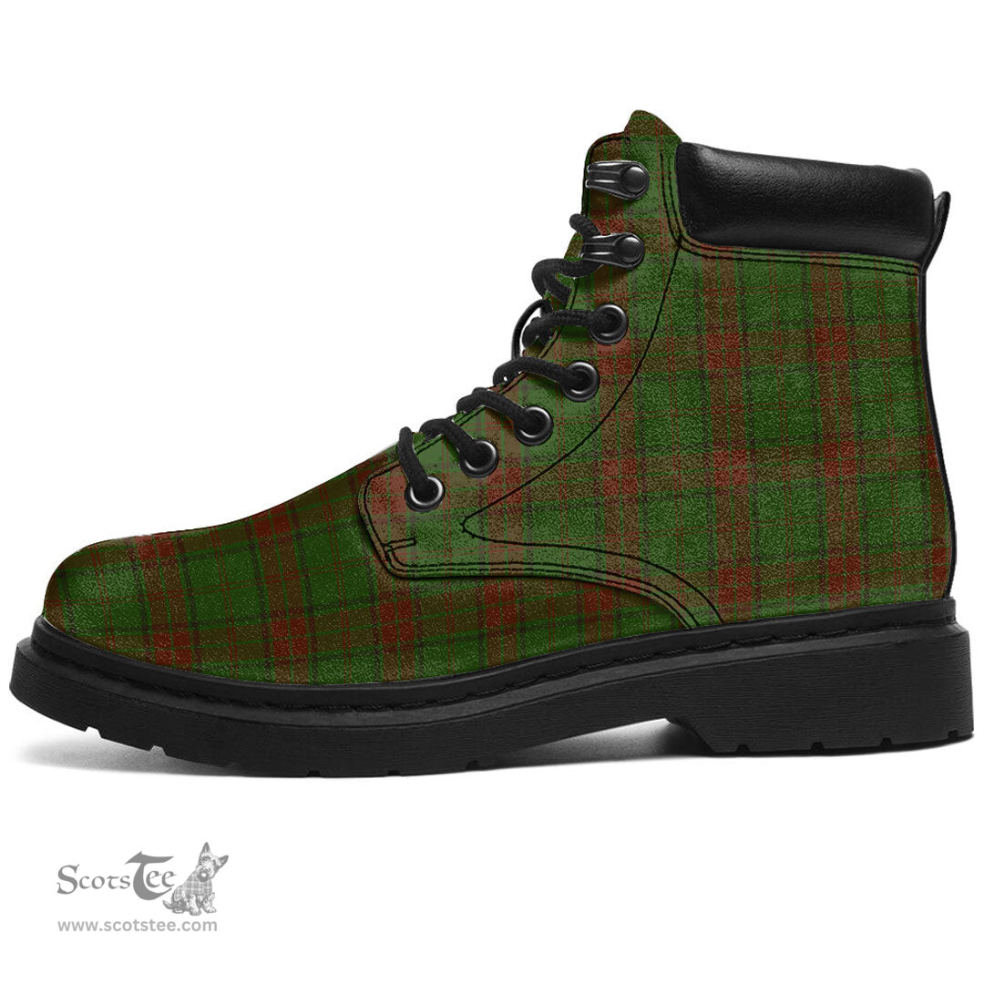ScotsTee Shop Scottish Maxwell Hunting Clan Tartan All Season Boots