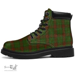 ScotsTee Shop Scottish Maxwell Hunting Clan Tartan All Season Boots