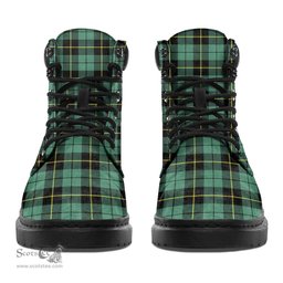ScotsTee Shop Scottish Wallace Hunting Ancient Clan Tartan All Season Boots