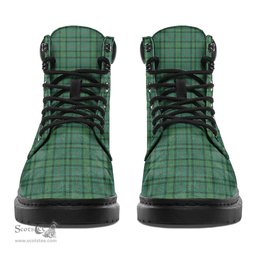 ScotsTee Shop Scottish Ross Hunting Ancient Clan Tartan All Season Boots