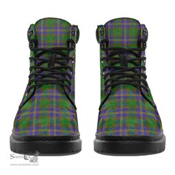 ScotsTee Shop Scottish Strange of Balkaskie Clan Tartan All Season Boots