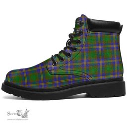 ScotsTee Shop Scottish Strange of Balkaskie Clan Tartan All Season Boots