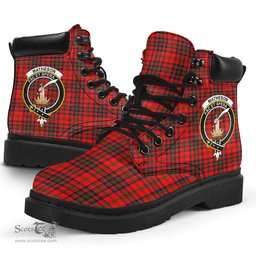 ScotsTee Shop Scottish Matheson Modern Clan Crest Tartan All Season Boots