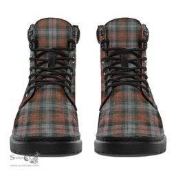 ScotsTee Shop Scottish Murray of Atholl Weathered Clan Tartan All Season Boots