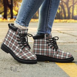 ScotsTee Shop Scottish Stewart Dress Ancient Clan Tartan All Season Boots