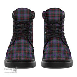 ScotsTee Shop Scottish Nairn Clan Crest Tartan All Season Boots