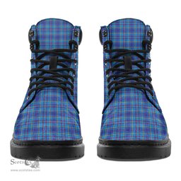 ScotsTee Shop Scottish Mercer Modern Clan Crest Tartan All Season Boots