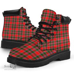 ScotsTee Shop Scottish Spens Modern Clan Tartan All Season Boots