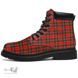 ScotsTee Shop Scottish Spens Modern Clan Tartan All Season Boots