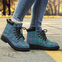 ScotsTee Shop Scottish Pitcairn Hunting Clan Tartan All Season Boots