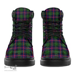 ScotsTee Shop Scottish Urquhart Modern Clan Tartan All Season Boots