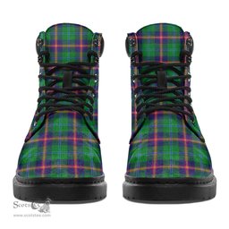 ScotsTee Shop Scottish Young Modern Clan Crest Tartan All Season Boots