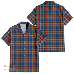 ScotsTee Shop Scottish Bethune Clan Tartan Women Casual Shirt - Classic