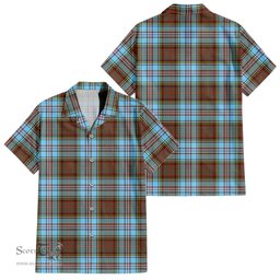 ScotsTee Shop Scottish Anderson Ancient Clan Tartan Women Casual Shirt - Classic
