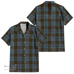 ScotsTee Shop Scottish Anderson Clan Tartan Women Casual Shirt - Classic