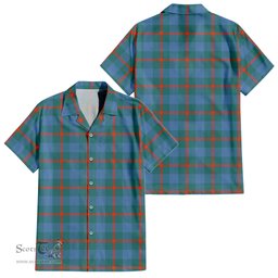 ScotsTee Shop Scottish Agnew Ancient Clan Tartan Women Casual Shirt - Classic