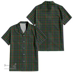 ScotsTee Shop Scottish Bisset Clan Tartan Women Casual Shirt - Classic