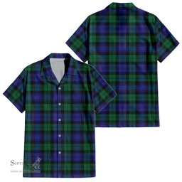 ScotsTee Shop Scottish Black Watch Modern Clan Tartan Women Casual Shirt - Classic